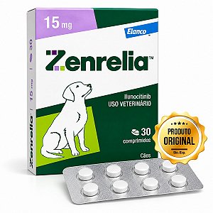 Zenrelia Elanco 15mg Anticoceira Cães 30 Comprimidos