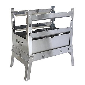 Churrasqueira Portátil SMART 4035 - Aço Inox (somente churrasqueira)