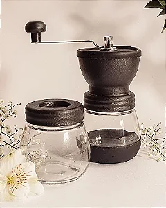 Moedor Café Manual Inox Preto