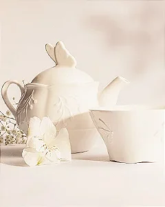 Conjunto Chá Porcelana Butterfly