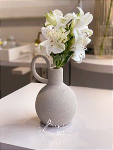Mini Vaso Cerâmica com Alça