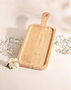 Tábua de Corte Retangular Bambu