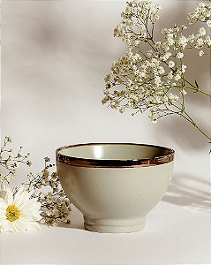 Bowl Porcelana Vernissage Cinza