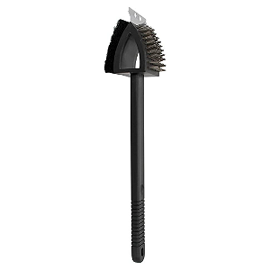 Escova Para Limpar Grelha e Churrasqueira Com Cabo