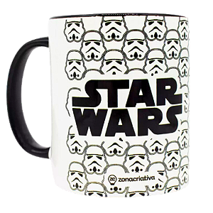 Caneca Pop 350ml Stars Wars Icones Zona Criativa