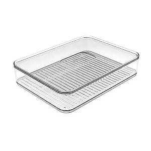 Porta Frios Empilhável Transparente Organizador