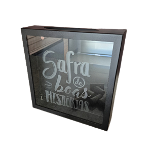 Quadro Porta-Rolhas Decorativo – “Safra de Boas Histórias”