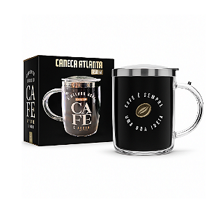 Caneca Atlanta 450ml – “Café é Sempre uma Boa Ideia”