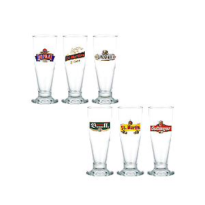 Kit 6 Copos de Cerveja – Estilo Retrô para os Amantes da Cerveja!