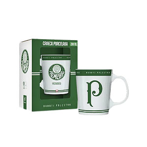 Caneca Porcela Café Palmeiras Palestra 280ml