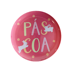 Prato Sobremesa Rosa