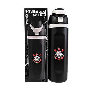 GARRAFA TÉRMICA GOFRESH CORINTHIANS 720ML BRASFOOT