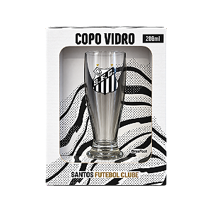 COPO DE VIDRO SANTOS 200ML BRASFOOT