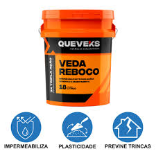 VEDA REBOCO BALDE 18 LITROS - QUEVEKS