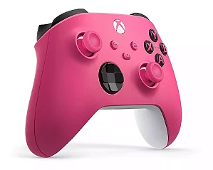 Controle Sem Fio Xbox Series X|S Deep Pink Original Microsoft – Bluetooth, Alta Performance