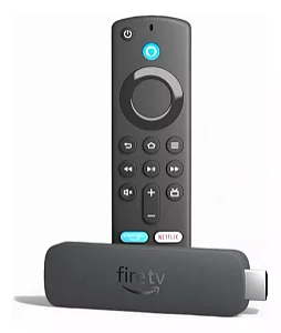 Fire TV Stick 4K com Alexa | Streaming Ultra HD | Controle de Voz | 8GB | Bi-volt | Original Amazon