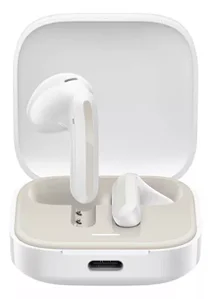 Fone Xiaomi Redmi Buds 6 Active Bluetooth 5.4 Branco Gelo – Original, IPX4, Som de Alta Qualidade