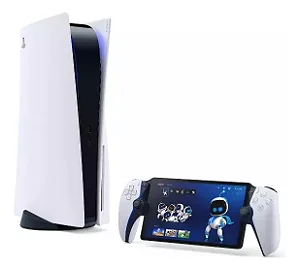 Console Portátil Reprodutor Remoto PlayStation Portal para PS5 – Tela LCD 8", Wi-Fi, Controle DualSense Integrado – Branco Original Sony