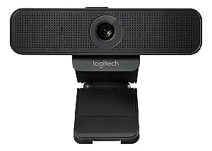Webcam Logitech C925e Full HD 1080p – 30FPS, Microfone Duplo, USB, Preto
