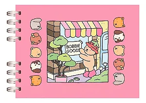 Livro de Colorir Bobbie Goods Capa Dura – 50 Páginas Artísticas Infantis | Edição Especial Criativa