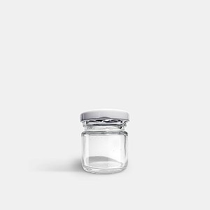 Pote Geleinha 40 ml com tampa Branca (CN)
