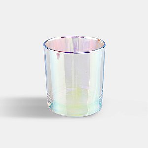 Copo de Vidro Iridescente 295 ml
