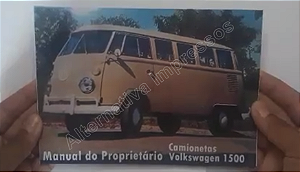 Manual do Proprietário VW Kombi ano 1970 a 1972