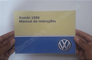 Manual do Proprietário VW Kombi ano 1989