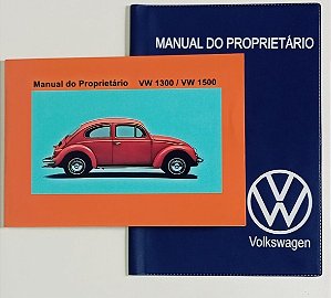 Manual do Proprietário VW Fusca ano 1973 + Capa Porta Manual