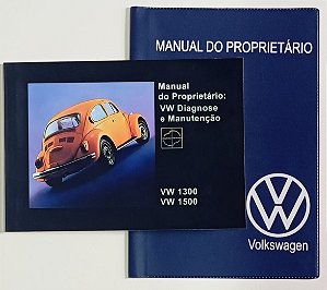 Manual do Proprietário VW Fusca ano 1974 + Capa Porta Manual