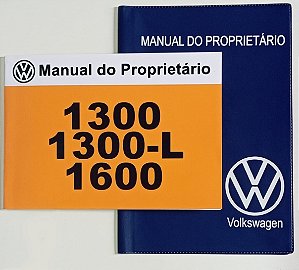 Manual do Proprietário VW Fusca ano 1976 + Capa Porta Manual