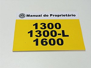 Manual do Proprietário VW Fusca ano 1980