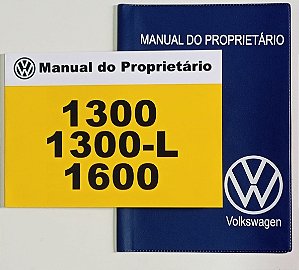 Manual do Proprietário VW Fusca ano 1980 + Capa Porta Manual