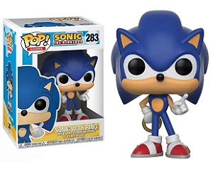 Funko Pop Sonic The Hedgehog Sonic with Ring 283