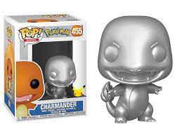 Funko Pop Pokemon  Charmander (Silver) 455