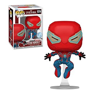 Funko Pop Marvel Spider-Man Peter Parker Velocity Suit 974 Special Edition