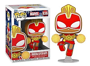 Funko Pop Marvel Gingerbread Captain Marvel 936