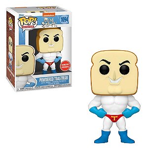 Funko Pop Ren and Stimpy Powdered Toastman 1094 Exclusivo