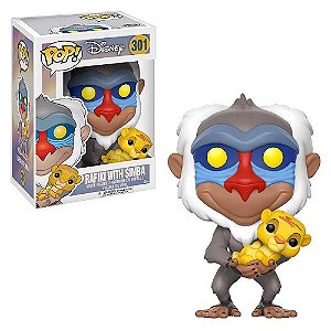 Funko Pop Disney Rafiki With Simba 301