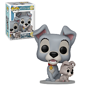 Funko Pop Disney Lady and the Trump Tramp with Puppy 1554