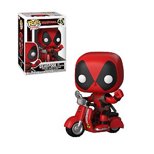Funko Pop Marvel Deadpool Deadpool on Scooter 48