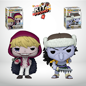KIT FUNKO POP ONE PIECE ARLONG & CORAZON