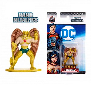 Colecao Nano Metalfigs DC Hawkman - DC47
