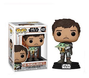 Funko Pop Star Wars  The Mandalorian with Grogu 461