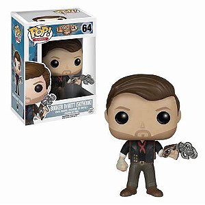Funko Pop BioShock Infinite Booker DeWitt (Skyhook) 64 - Caixa Danificada
