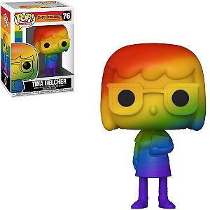 Funko Pop Bobs Burgers Pride Tina Belcher 76 - Caixa Danificada
