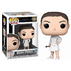 Funko Pop DC Zack Snyder's Justice League Diana Prince 1124 - Caixa Danificada