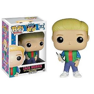Funko Pop Saved By The Bell Zack Morris 313 - Caixa Danificada