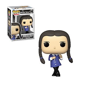 Funko Pop The Addams Family Wednesday Addams 1549 - Caixa Danificada