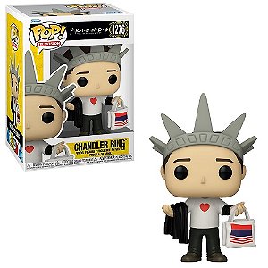 Funko Pop Friends Chandler Bing 1276 - Caixa Danificada